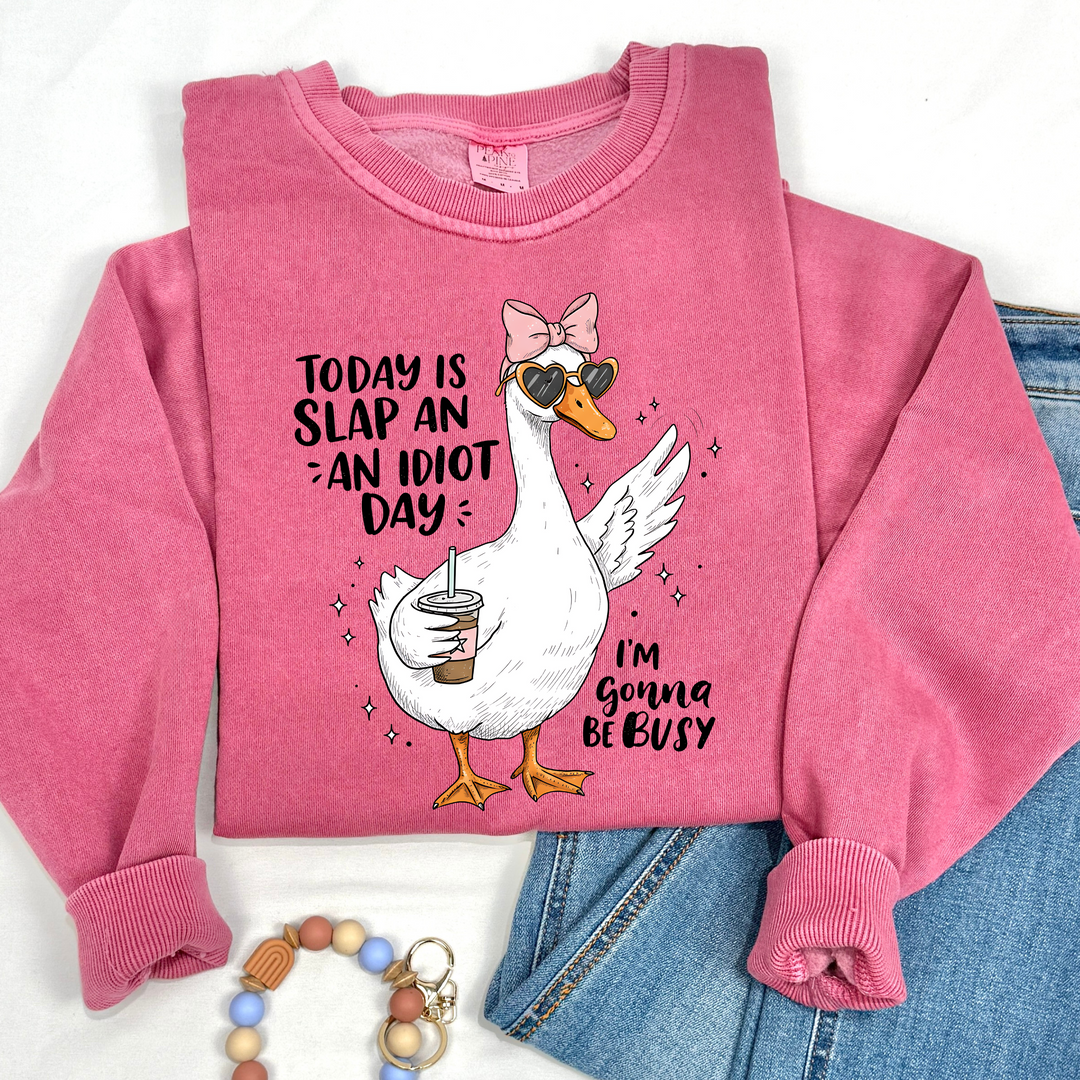 Slap an Idiot Day - Crewneck