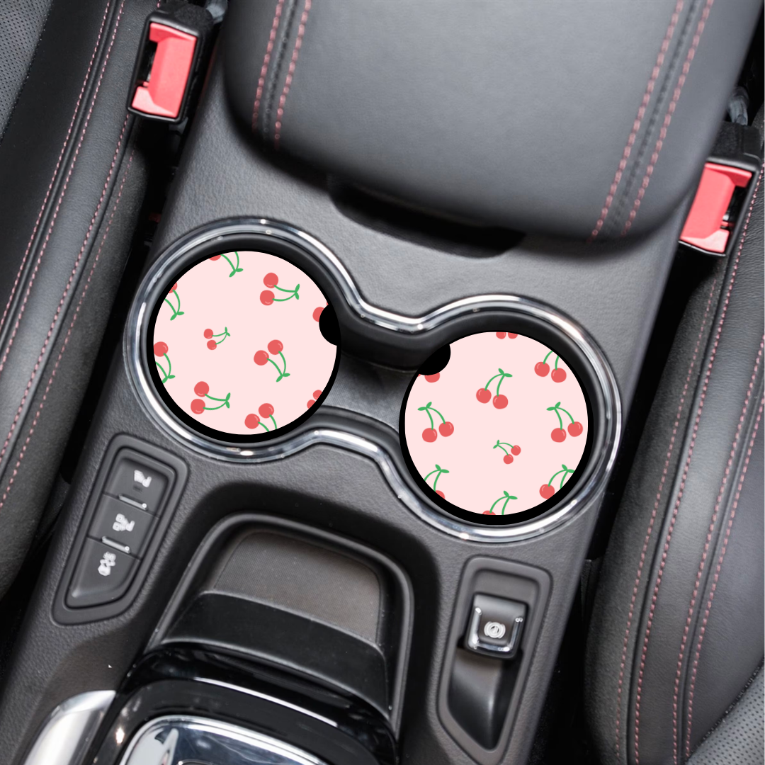 Cherries - Car Coasters
