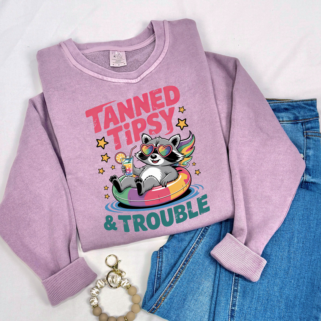 Tanned, Tipsy & Trouble #2 - Sweatshirt