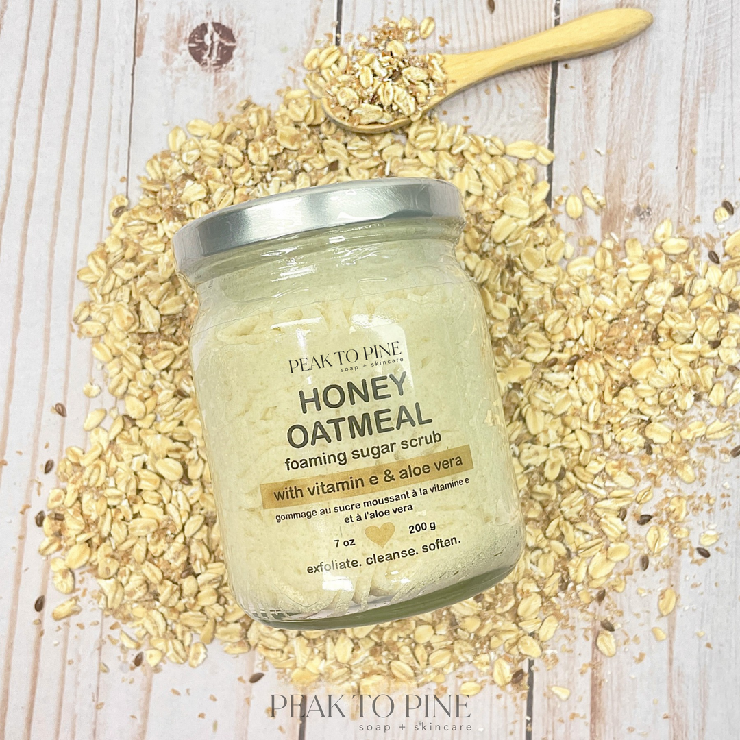Honey Oatmeal - Foaming Sugar Scrub
