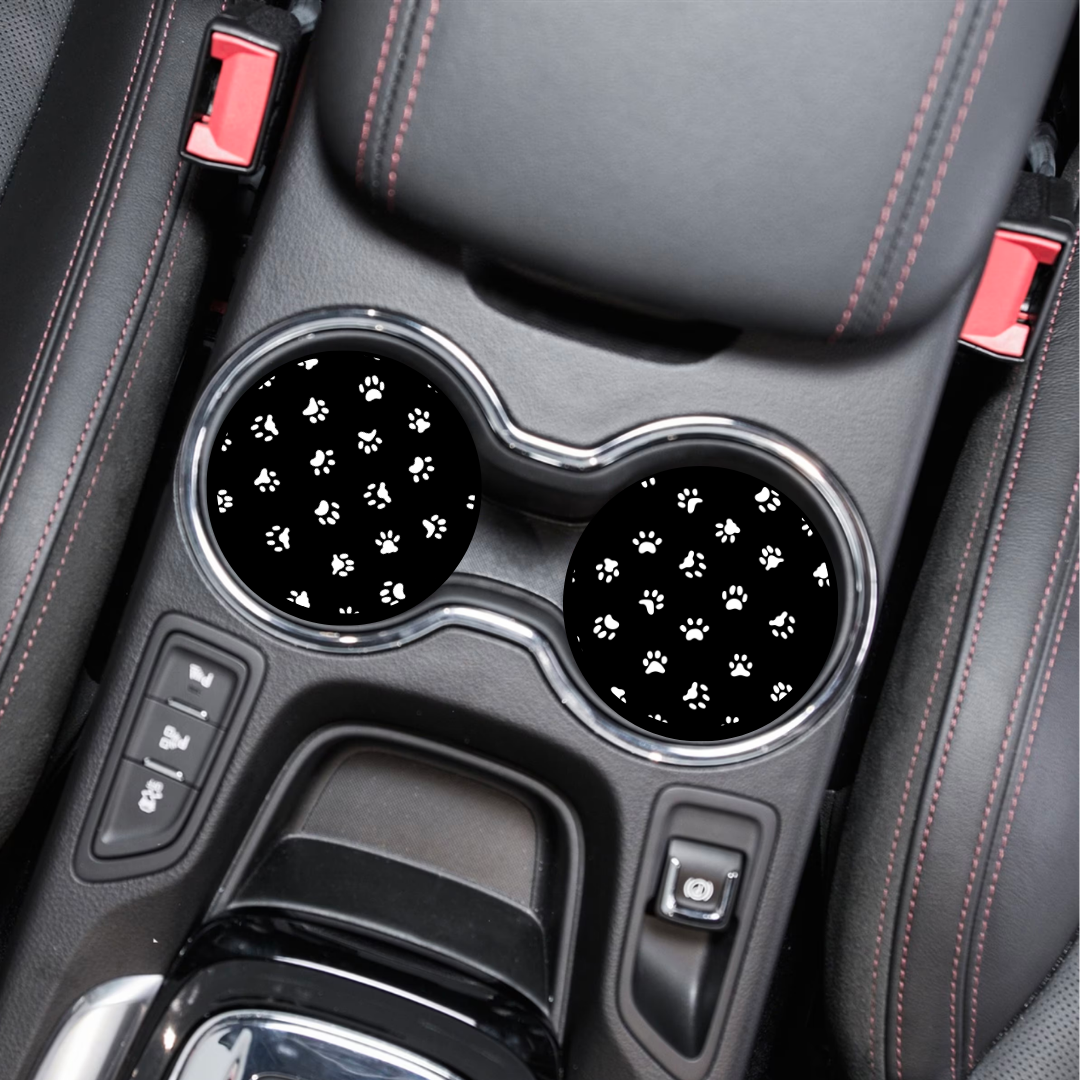 Paw Prints - Car Coasters
