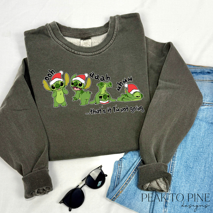 Grinchy Stitch - Sweatshirt