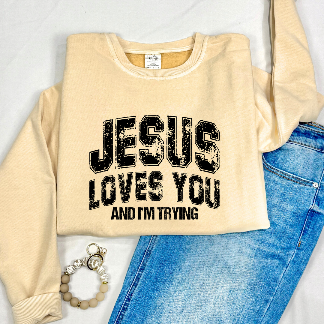 Jesus Loves You - Crewneck