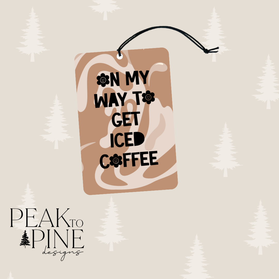 Iced Coffee - Air Freshener
