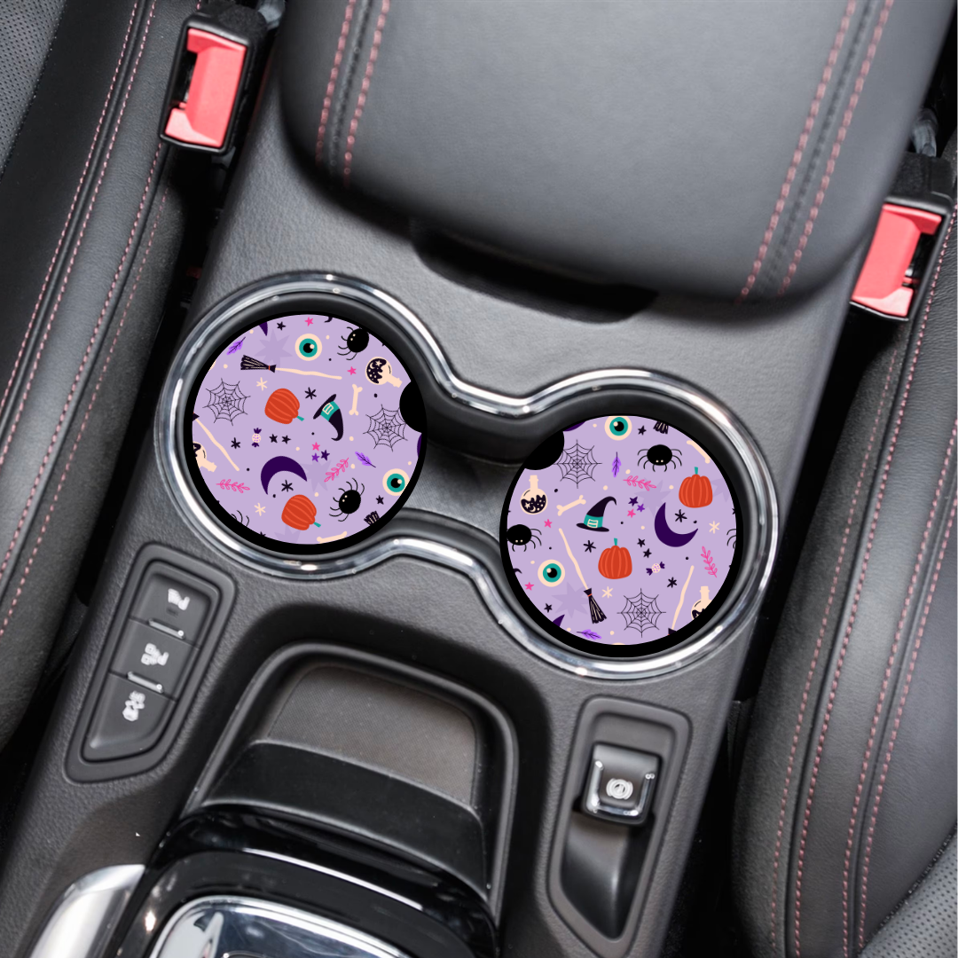 Cute Halloween - Car Coasters