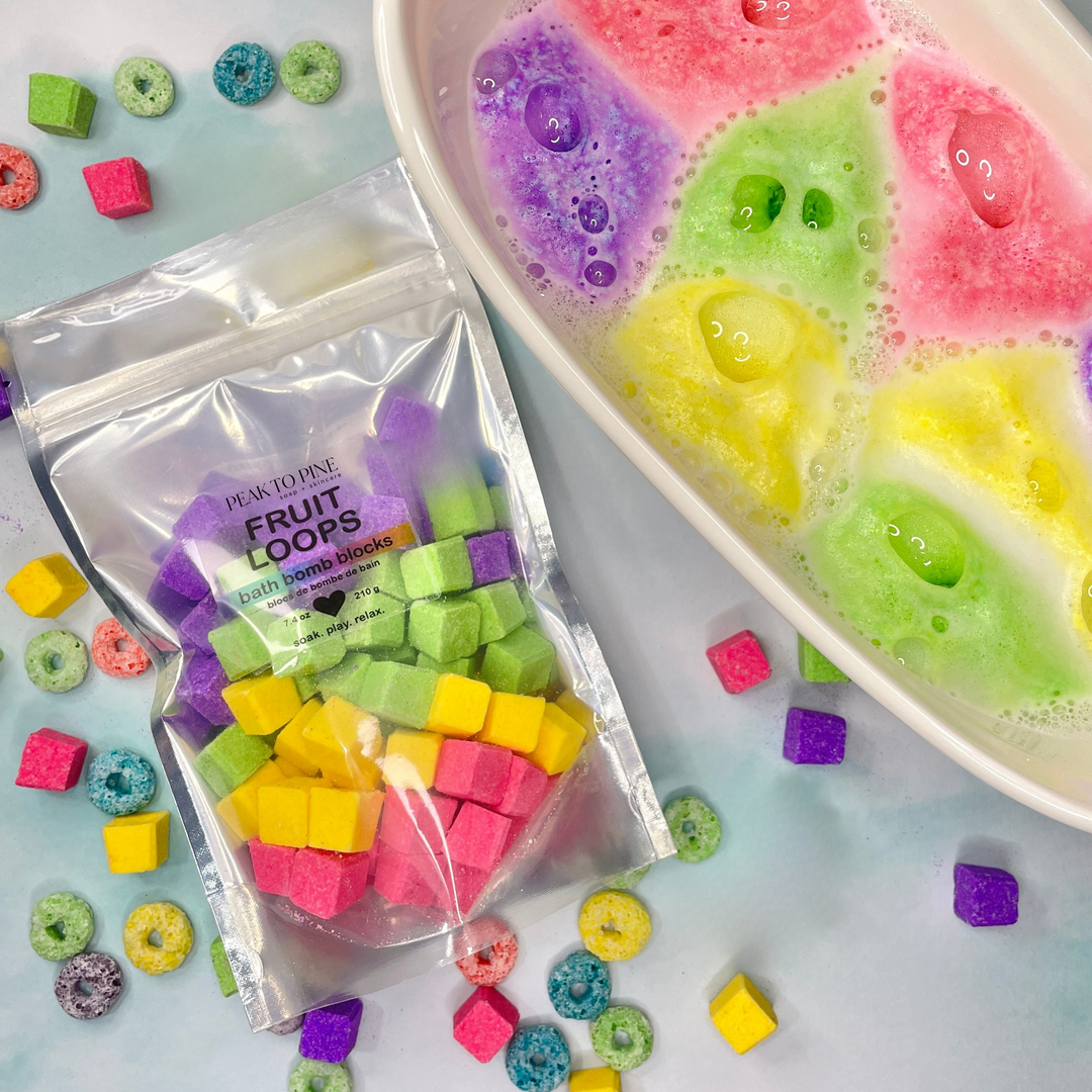 Fruit Loops - Bath Bomb Blocks
