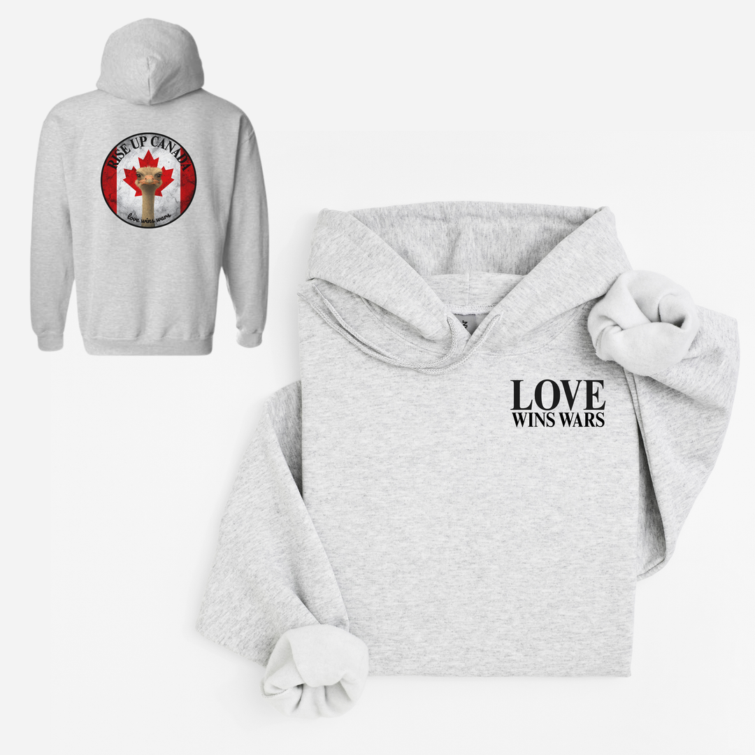 Love Wins Wars- Sweaters-Universal Ostrich Farm