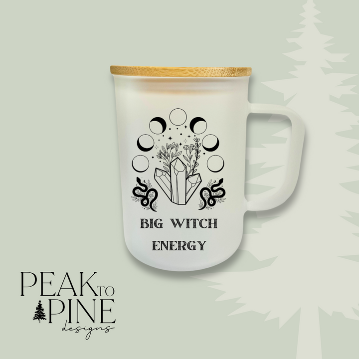 Big Witch Energy - Glass Mug