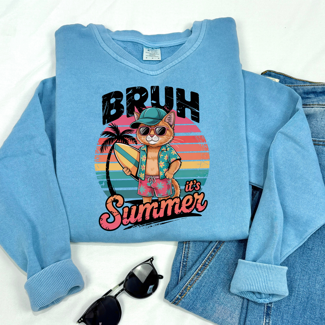 Bruh It's Summer - Sweatshirt
