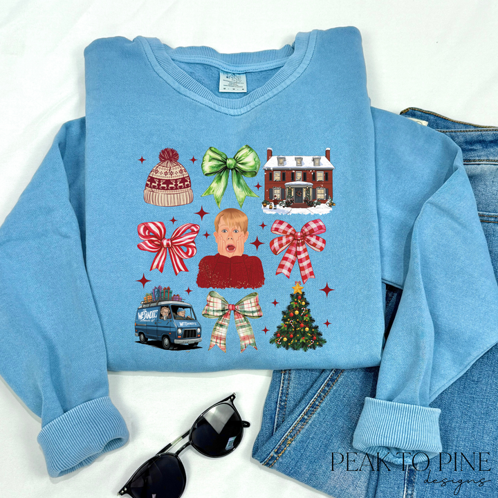 Home Alone Bows - Sweatshirt