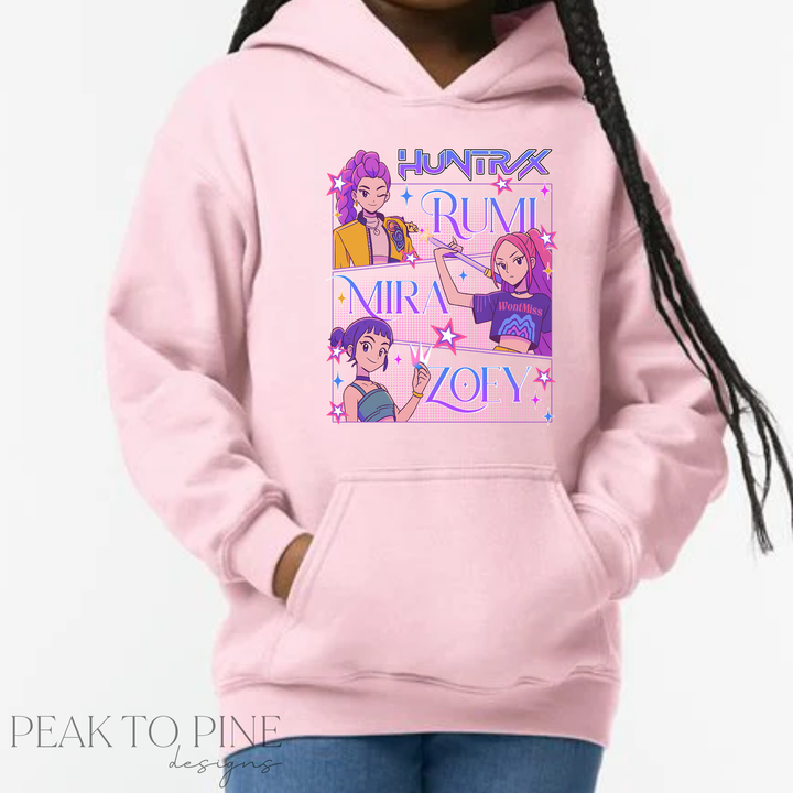 Huntrix - Kids Hooded Sweatshirt