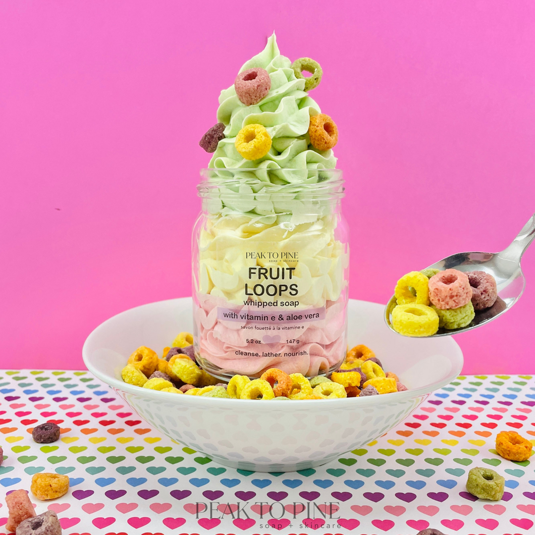 Fruit Loops - Whipped Soap