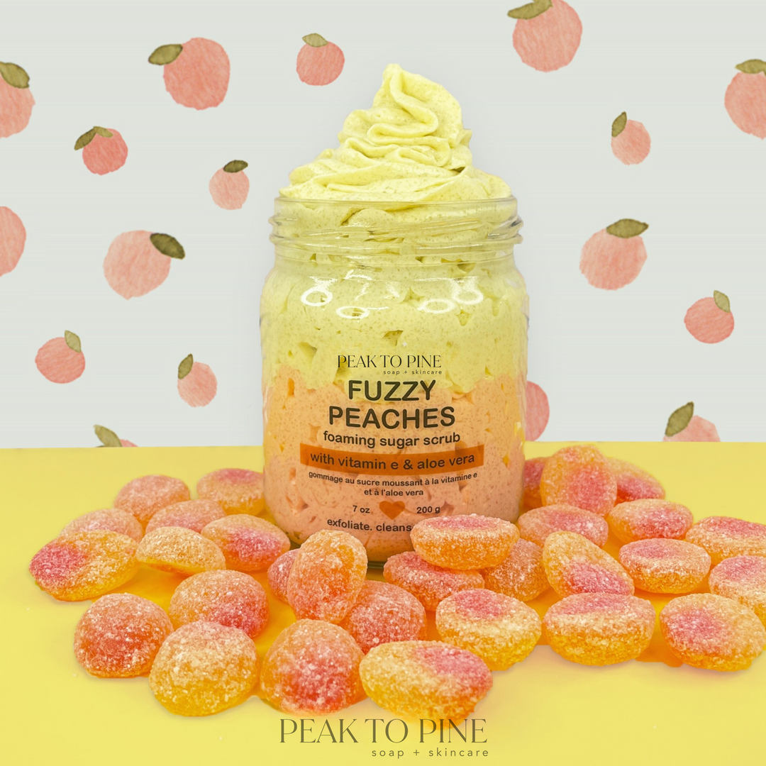 Fuzzy Peaches - Foaming Sugar Scrub