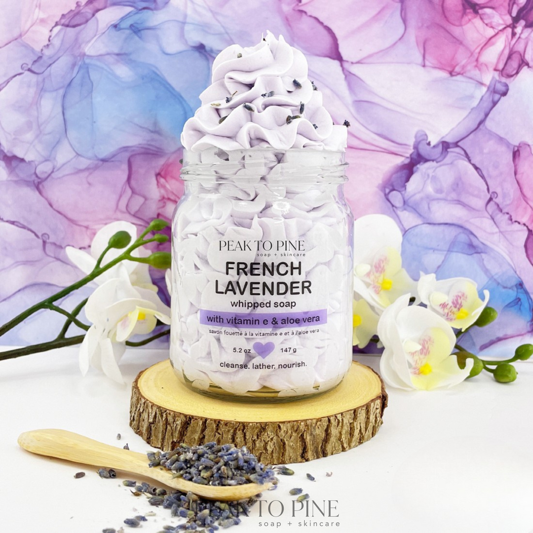 French Lavender - Whipped Soap