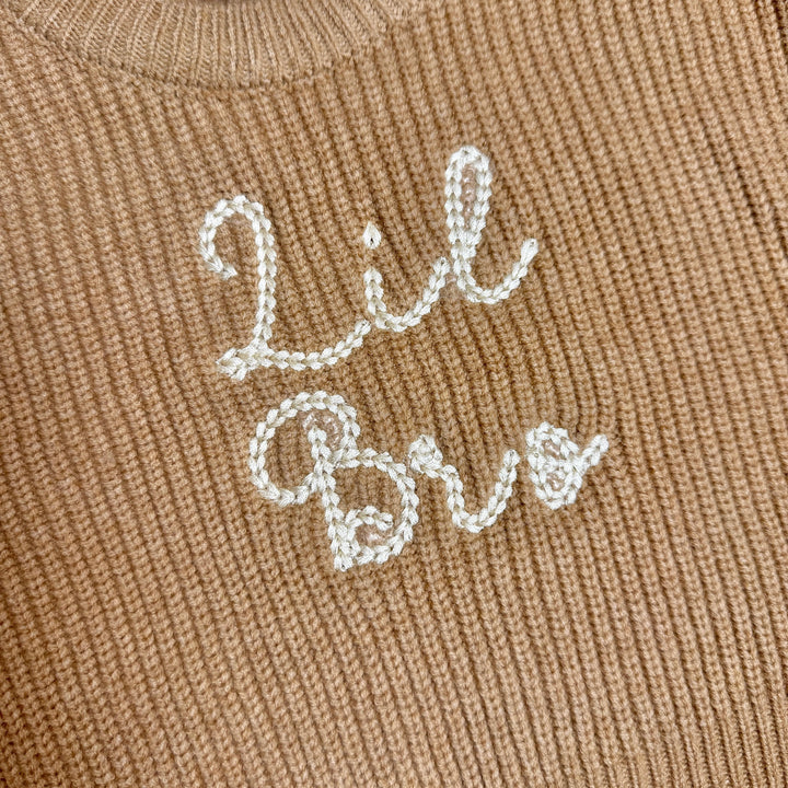Personalized Embroidered Children's Sweater