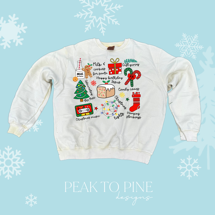 Christmas Checklist - Sweatshirt