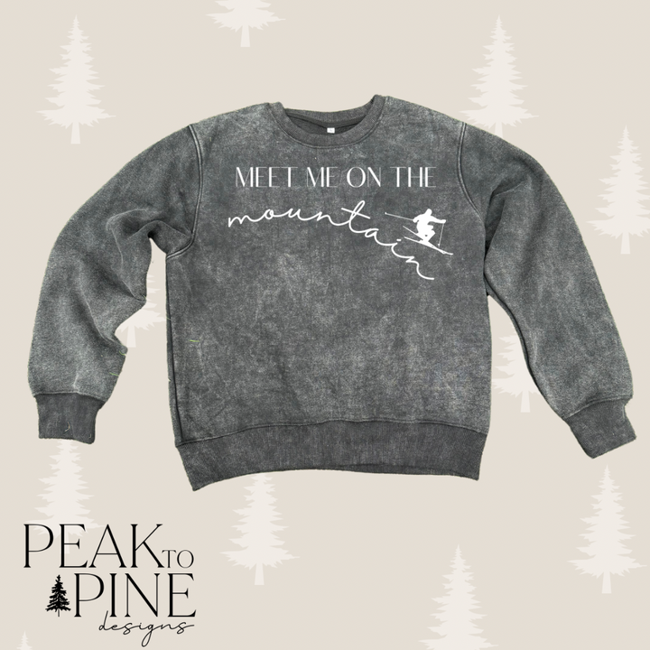 Meet me on the Mountain (Skiing) - Sweatshirt