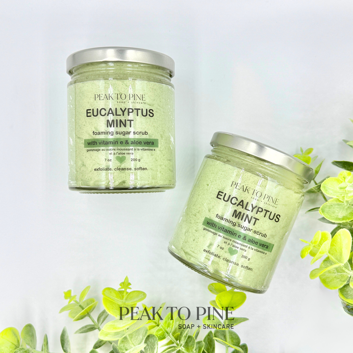 Eucalyptus Mint - Foaming Sugar Scrub