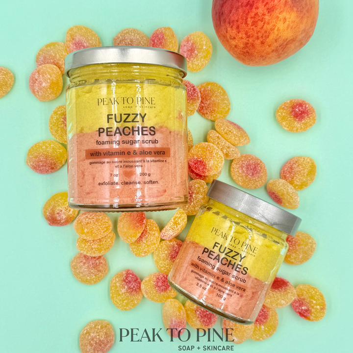 Fuzzy Peaches - Foaming Sugar Scrub