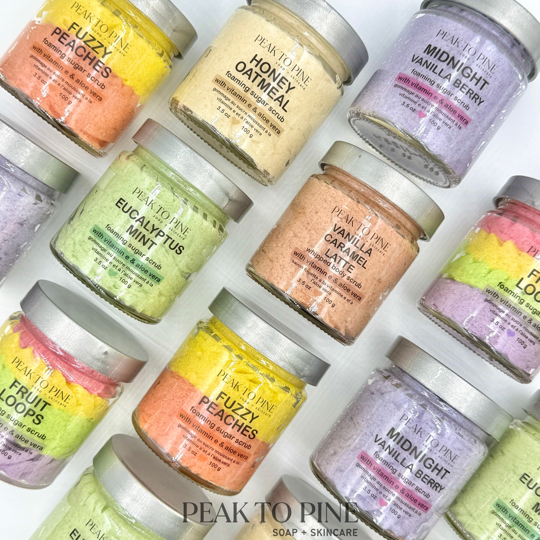 Fuzzy Peaches - Foaming Sugar Scrub