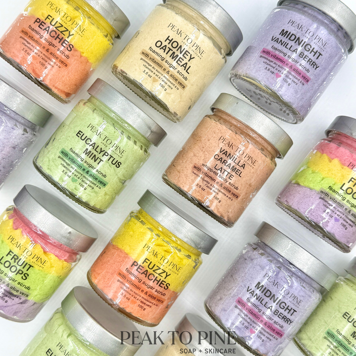 Fuzzy Peaches - Foaming Sugar Scrub