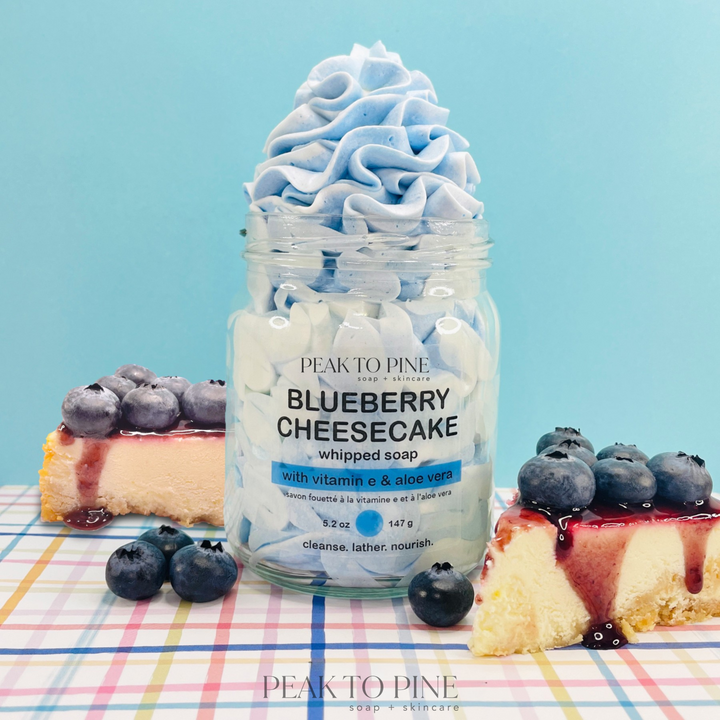 Blueberry Cheesecake - Whipped Soap