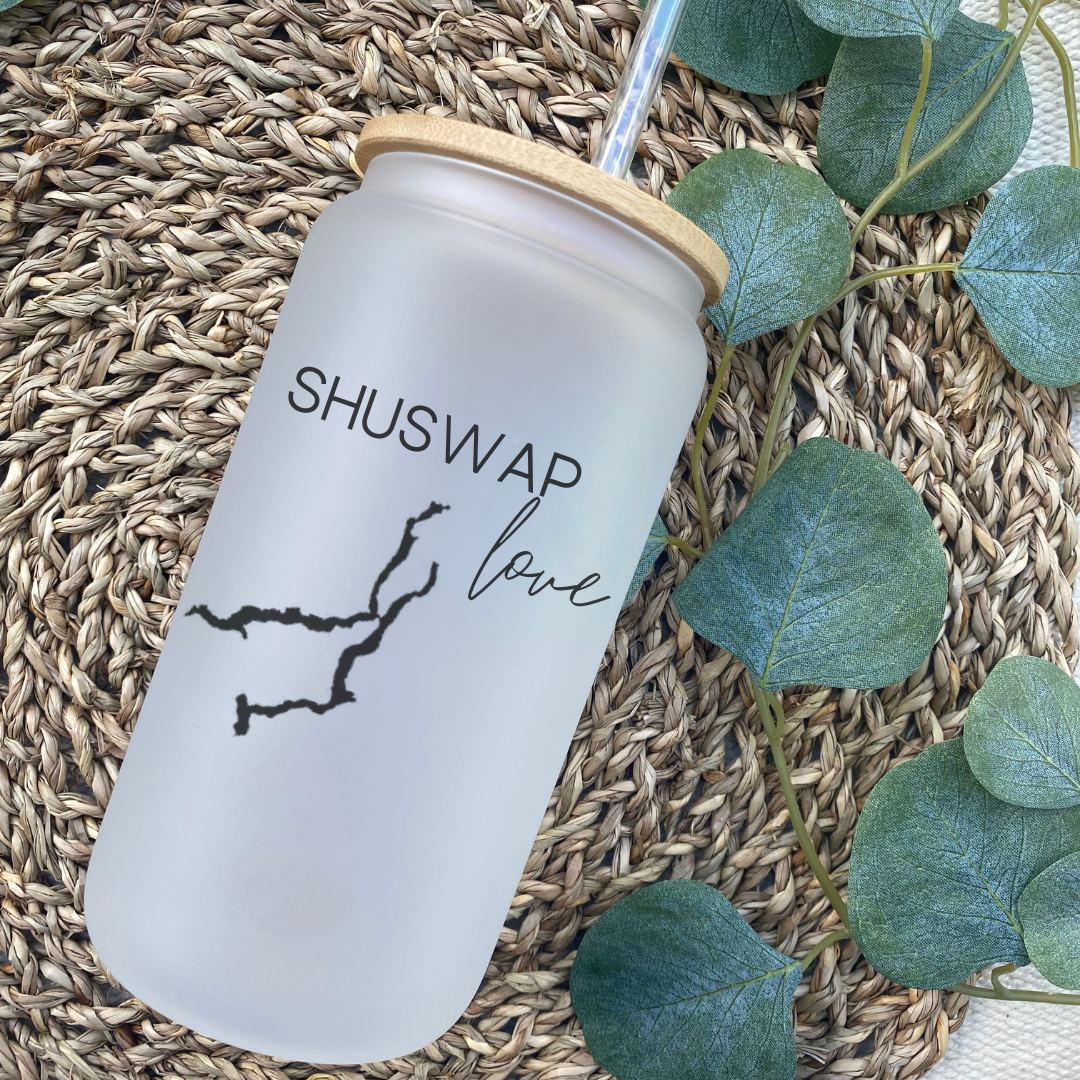 Shuswap Love - Glass Cup