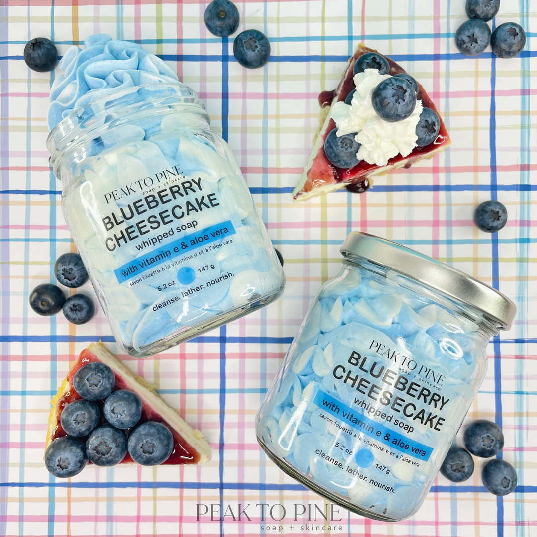 Blueberry Cheesecake - Whipped Soap