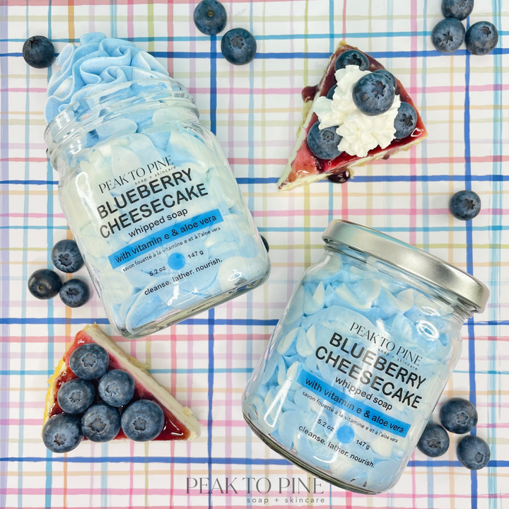 Blueberry Cheesecake - Whipped Soap