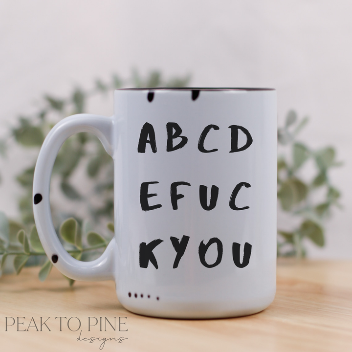 ABCD - Ceramic Mug