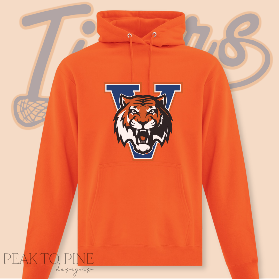 Tigers Lacrosse Hooded Sweatshirt