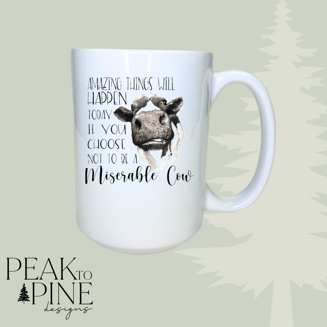 Miserable Cow - Mug