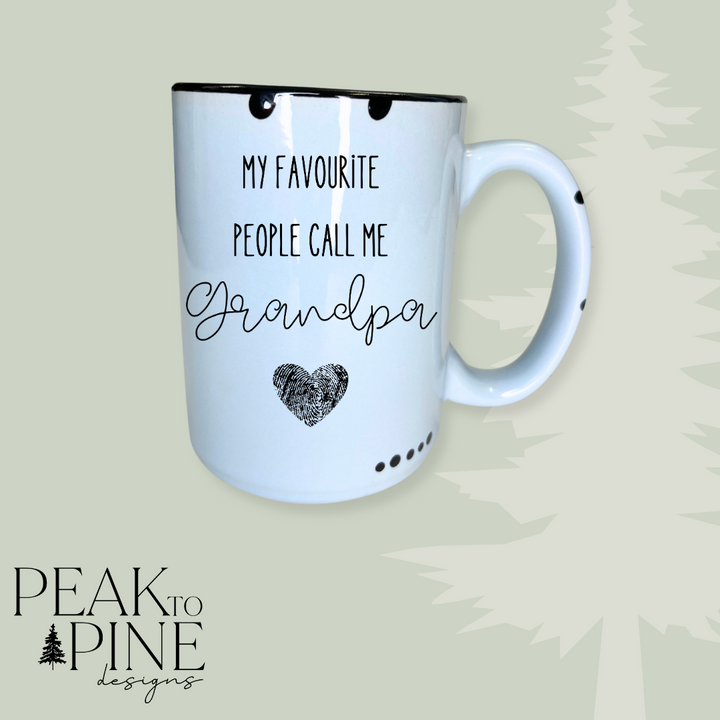 My Favourite People Call Me Grandpa - Mug