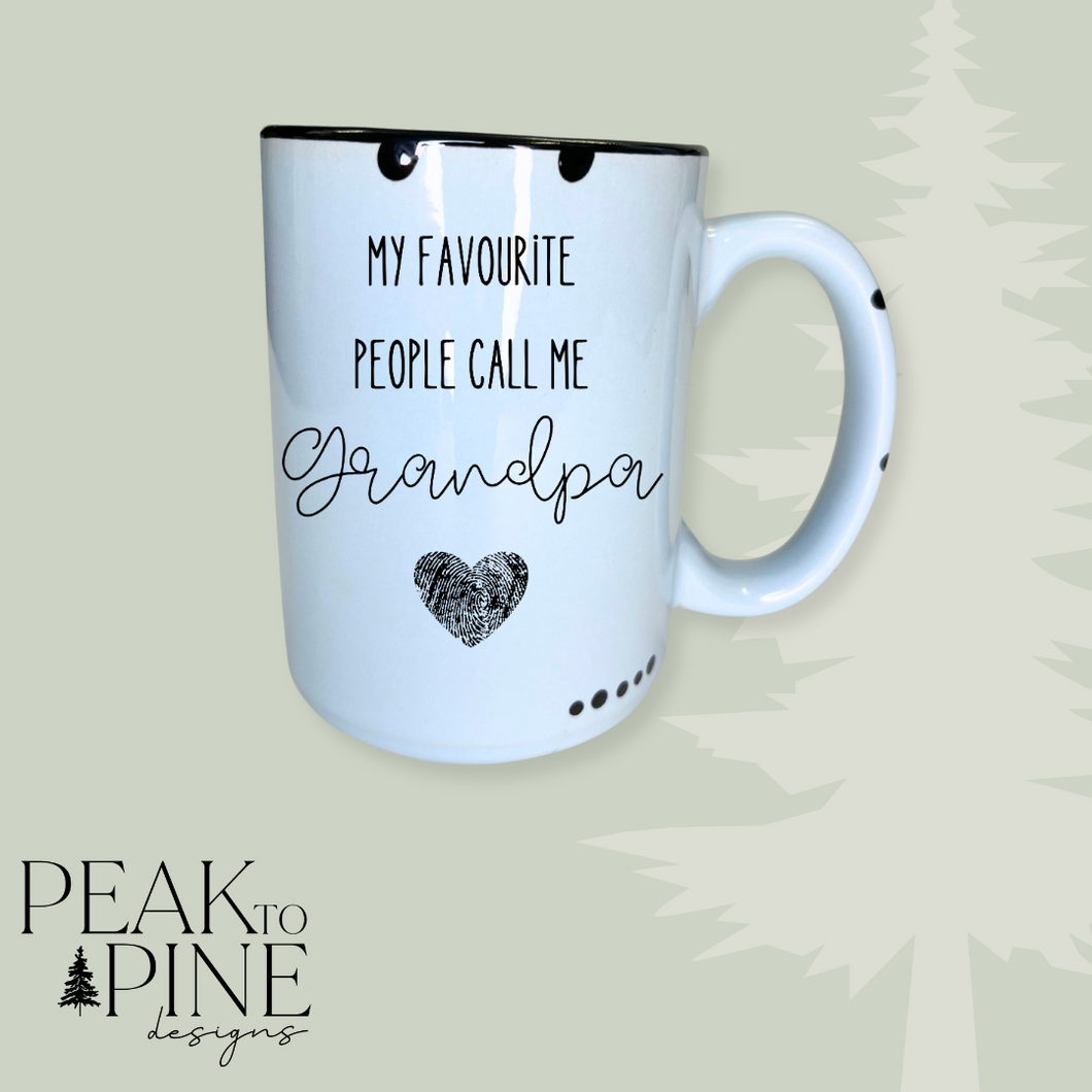 My favourite People Call Me Grandpa - Mug