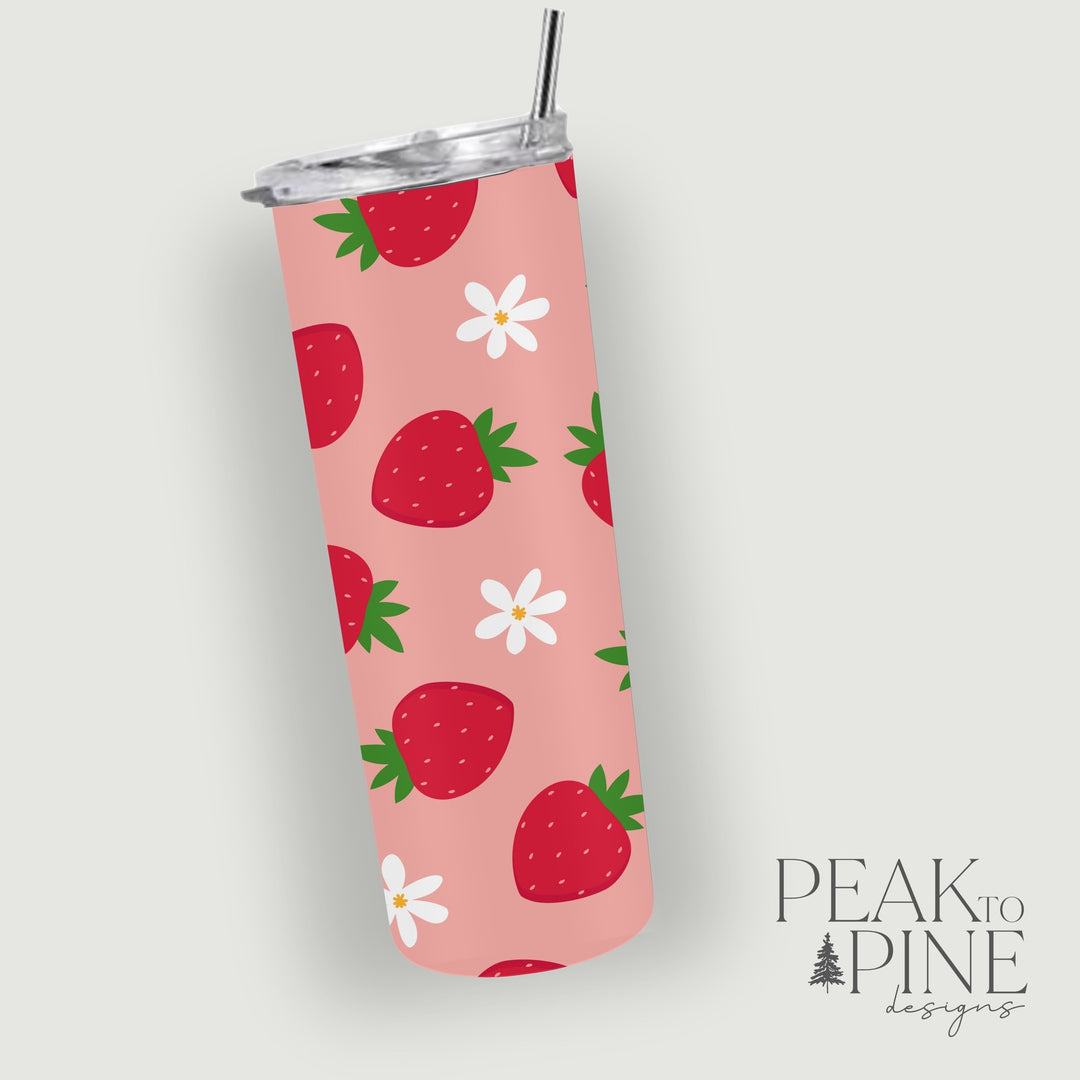 Strawberries - 20oz Tumbler