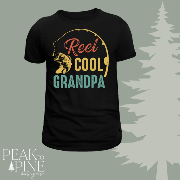 Reel Cool Bonus Grandpa - T-Shirt