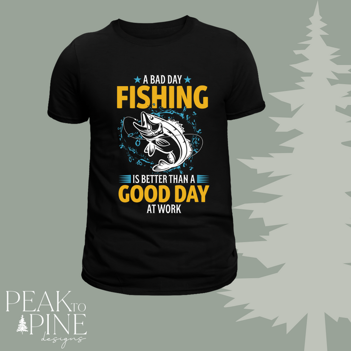 A bad day fishing..- T-Shirt