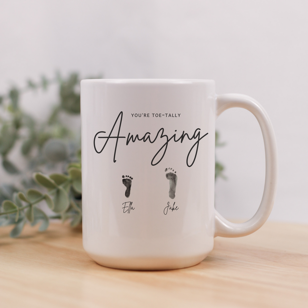 Custom Handprint Drinkware