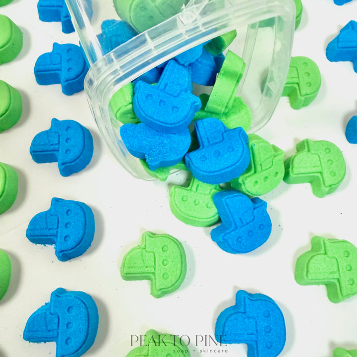 Blue Watermelon Sailboats - Mini Bath Bombs