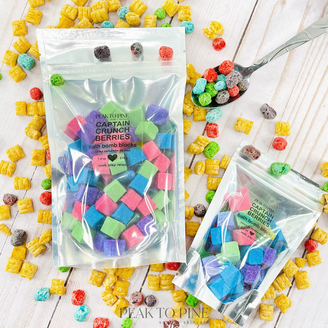 Captain Crunch Berries - Bath Bomb Blocks