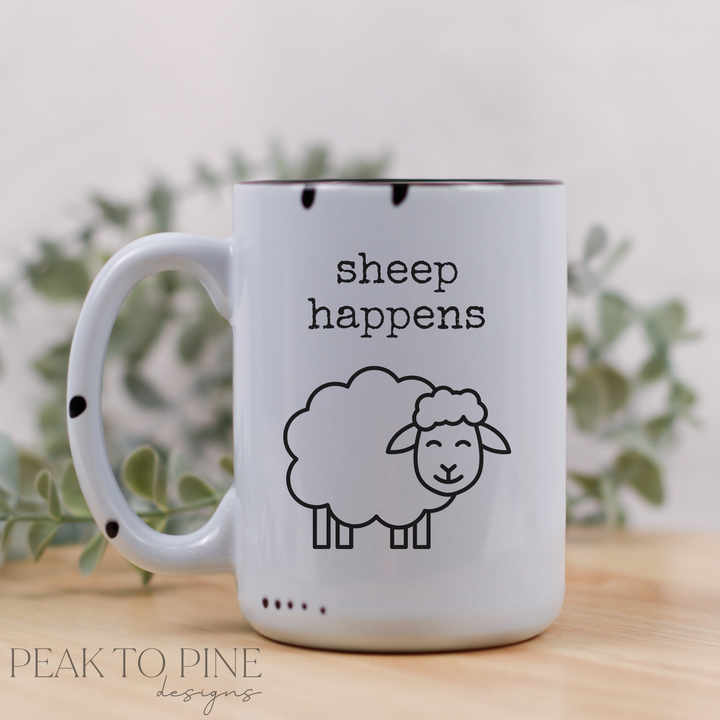 Sheep Happens - Ceramic Mug