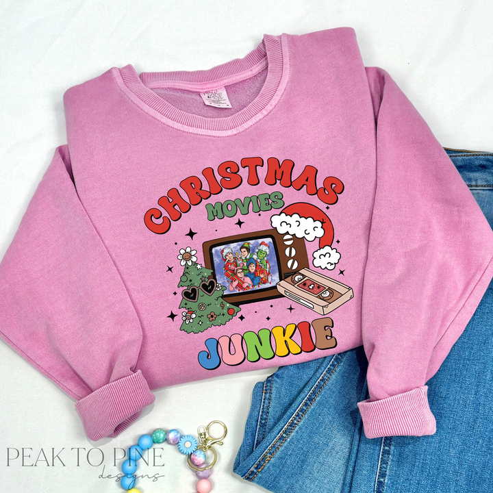 Christmas Movie Junkie - Sweatshirt