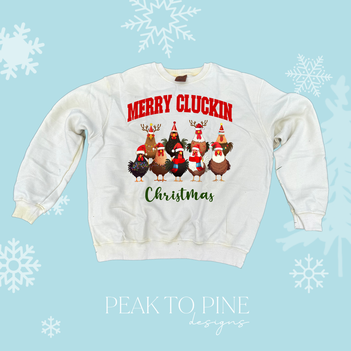 Merry Cluckin Christmas - Sweatshirt