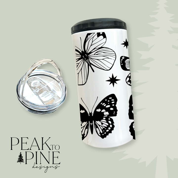 Black Butterflies - Can Cooler