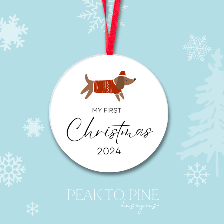 First Christmas - Ornament