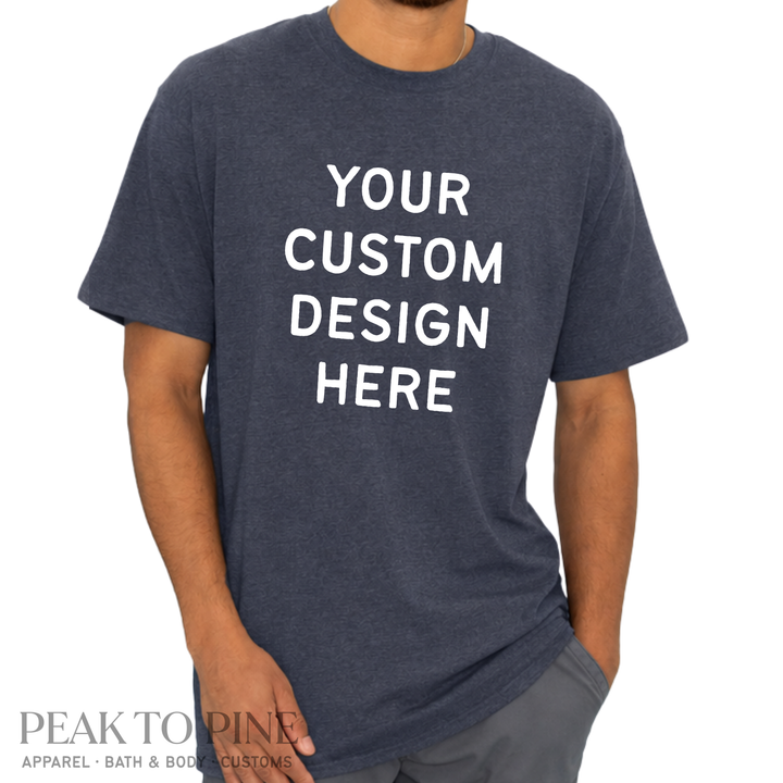 Custom Design T-Shirt (ATC-Earthwash)