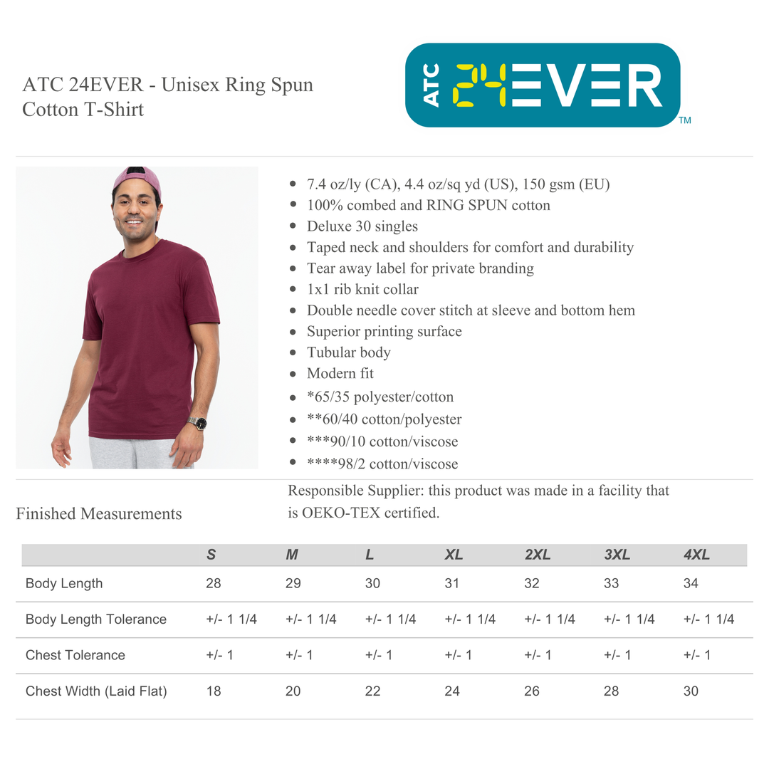 Custom Design T-Shirt (ATC-24Ever)
