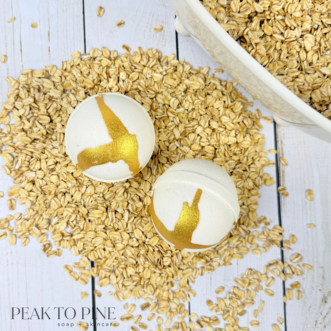 Honey Oatmeal - Bath Bomb