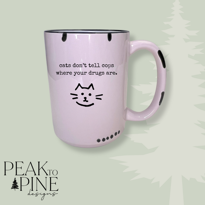 Cats Don't Tell Cops - Mug