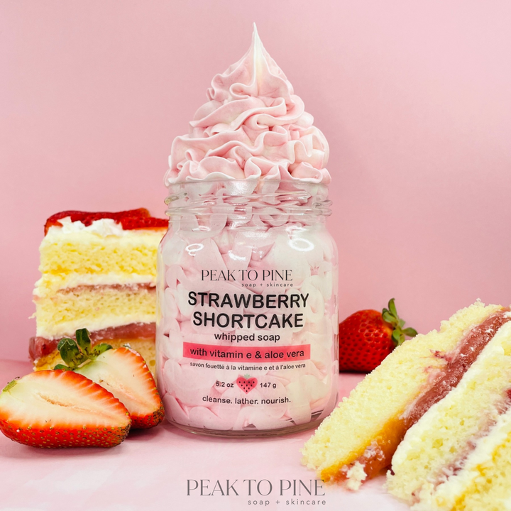 Strawberry Shortcake - Whipped Soap